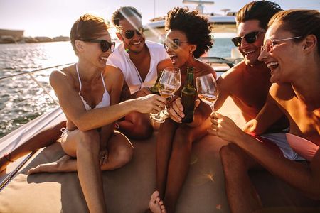 Amalfi Coast: Sunset Boat Tour with Fruit & Drinks | Small Group