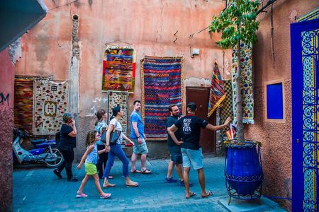 Explore Marrakech Medina: Private Tour Including Bahia Palace Visit