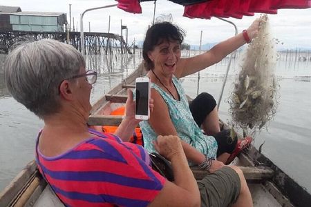 Hue Countryside Tour with Fishing Activities by Net and Trap