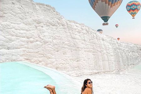 From Fethiye Pamukkale Day Trip w/Hot Aİr Balloon Ride & Lunch