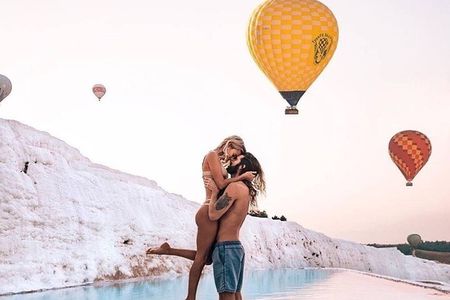 Independent Pamukkale Tour From Kusadasi With Hot Air Balloon
