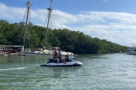 Key Largo Day/ Sunset Dolphin Jetski Tour 