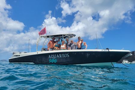 Private Full Day BVI Boat Charter Aboard MV Aquarius