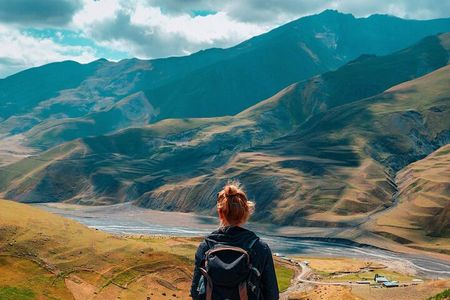 Full Day KHINALUG and the Candy Mountains Tour