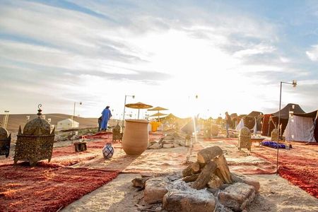 From Marrakech: Agafay Desert Dinner with Camel Ride 