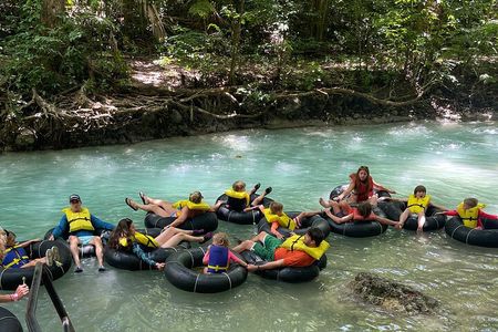 Ocho Rios White river tubing along with beach and lunch stop 