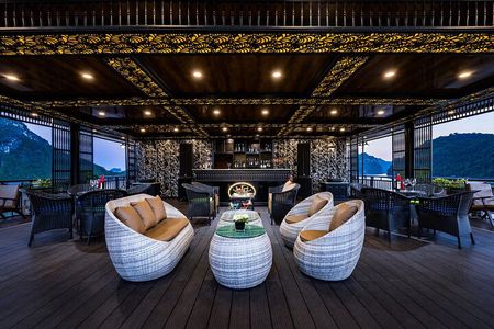 Rita 5* Halong Cruise - LanHa - Cave/Squidfishing/Meals/Transfer