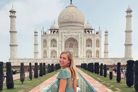 Taj Mahal Sunrise and Sunset Tour from Delhi