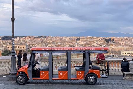 VIP Rome Golf Cart Food Tour with Eating Europe