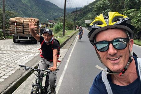 Waterfalls rute trip, by bike
