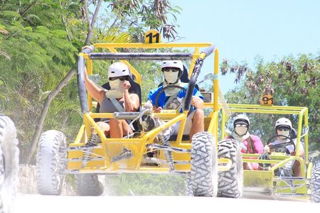 Buggy Ride, Cenote and Waterfall Pool at Bavaro Adventure Park 