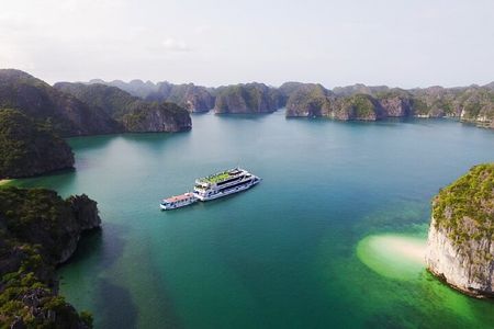 Ha Long Full Day Luxury Cruise, Jacuzzi, Buffet Lunch, Activites