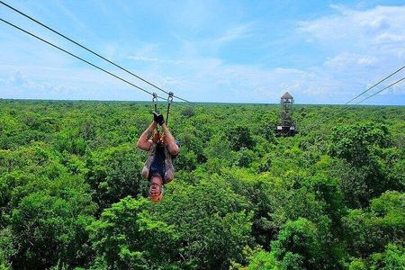ATV Extreme Adventure Single with Ziplines & Cenote Swim