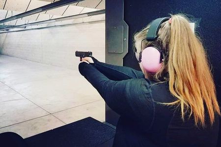 Bullets & BBQ at Indoor Shooting Range in St. Louis County