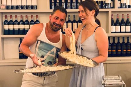 Rome Pasta & Tiramisu Making Class with Fine Wine 