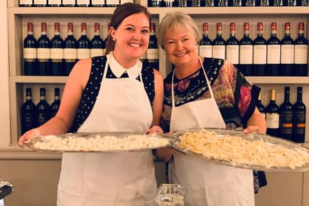 Rome Pasta & Tiramisu Making Class with Fine Wine