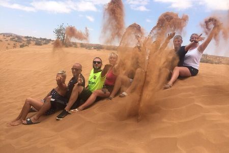 One day tour to small Sahara and massa