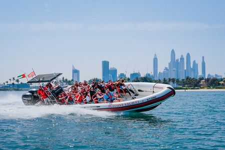 90 Minutes Speedboat Tour: Marina, Atlantis, Palm & Burj Al Arab