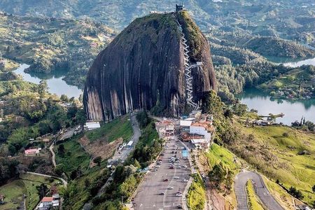 Full day to the Stone of the Peñol and Guatape from Medellin