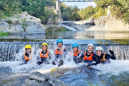 Body Rafting in the Alcantara Gorges