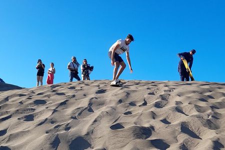 Half Day Sandboarding and Paddleboarding Experience in La Paz