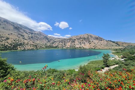 From Chania Private half day Winery-Olive factory-Kournas lake