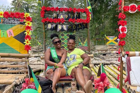 Private Bamboo Rafting, Limestone Massage and Hip Strip Tour 