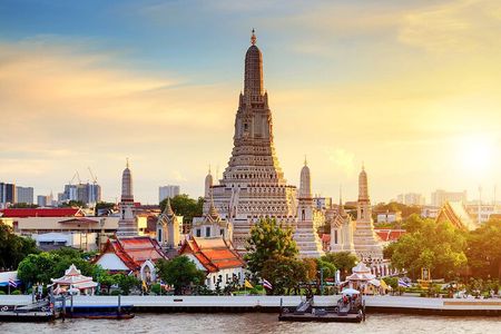 Bangkok Three Temple City Tour to Wat Traimit, Wat Pho, Wat Arun
