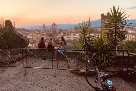 Sunset Bike tour of Florence &Rose Garden & Piazzale Michelangelo