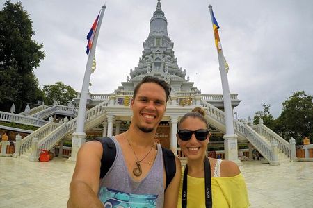 Day Trip to Oudong Mountain and Phnom Penh City Private Tour