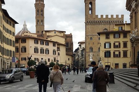 Private Tour panoramic di firenze in golf cart etuktuk+audio guid