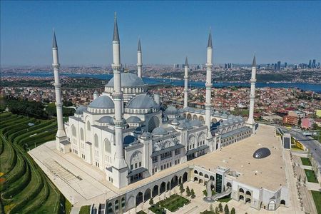 Asia Side Tour Camlica Mosque, Camlica Tower, Kadikoy 