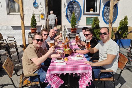 E-Scooter Serbian Food Tour