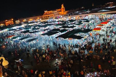 Marrakech Medina by night tour 