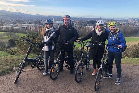 'A wee pedal's' E-bike tour of Arthur's Seat and beyond