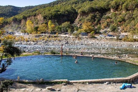 Visit Benje Thermal Baths & Kelcyra Waterfall & Langarica Canyon