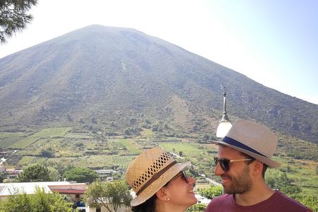 Walk through vineyards, breathtaking views and flavors of Salina