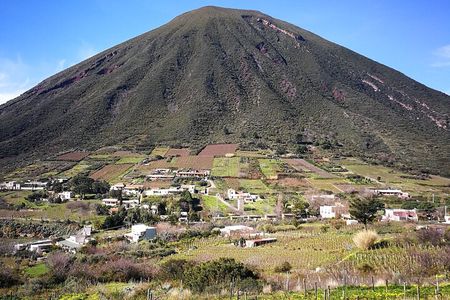 Private and guided tour of Salina: Discovering the Green Island