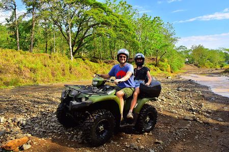 2 hour Double ATV Tour + Waterfalls in Jaco Beach 
