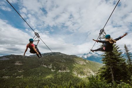 Superfly Ziplines on Cougar Mountain - includes 4 ziplines!