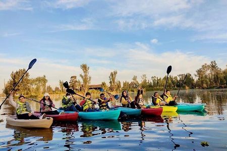 Private Kayak tour through the canals of Xochimilco