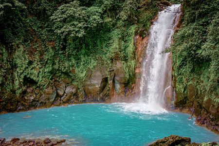 Rio Celeste Waterfall Hike from Arenal