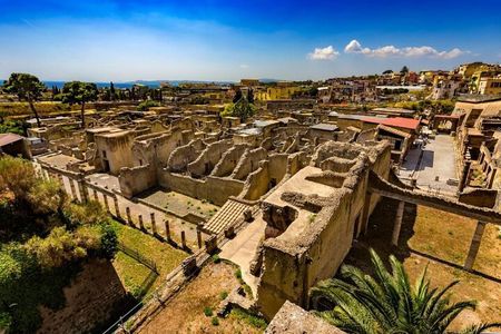 Half Day Herculaneum and Pompeii Tour from Positano