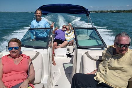 3-hour Private Boat Tour in Clearwater Florida Up to 6 People