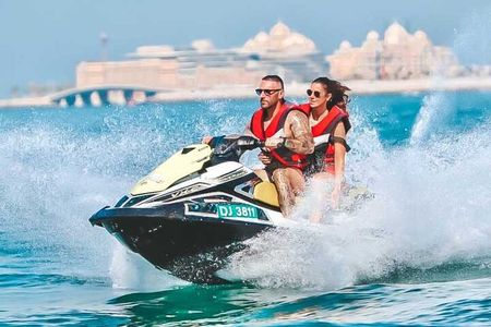 Jet Ski 2 Seater in Burj Al Arab with Private Transfers