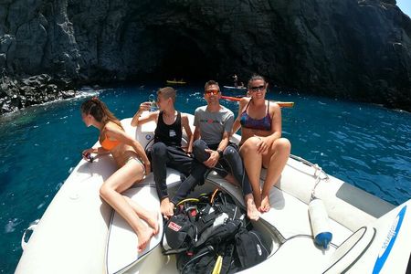 Boat Excursion to visit underwater lava tongues