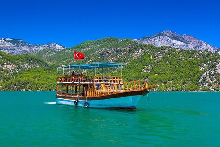 Side / Manavgat : Green Canyon Boat Trip w/ Lunch & Soft Drinks