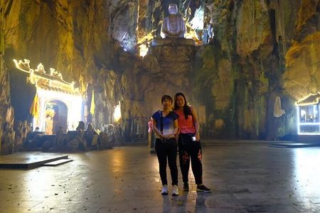 Da Nang city Tour with Marble Mountain, Dragon Bridge, Lady Buddha Statue 