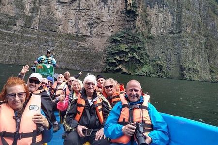 Boat ride through Sumidero Canyon and visit to Indian Villages