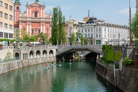 Ljubljana Stand-Up Paddle Boarding Lesson and Tour